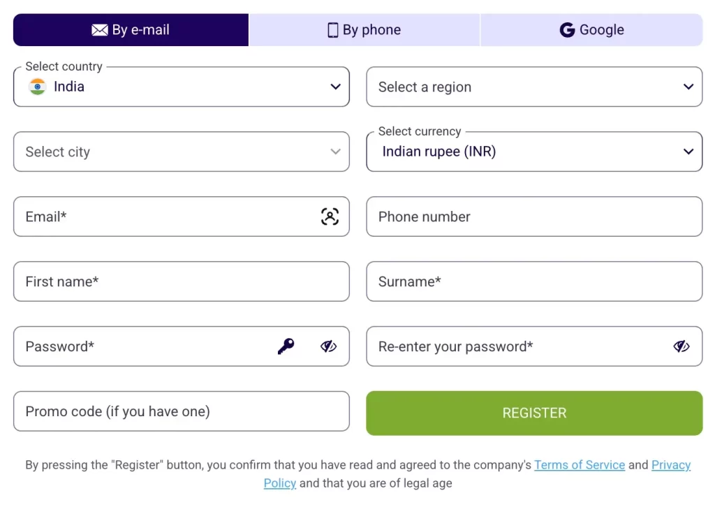 GOPLAY Register